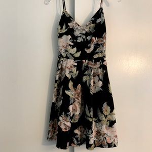 Floral skater dress